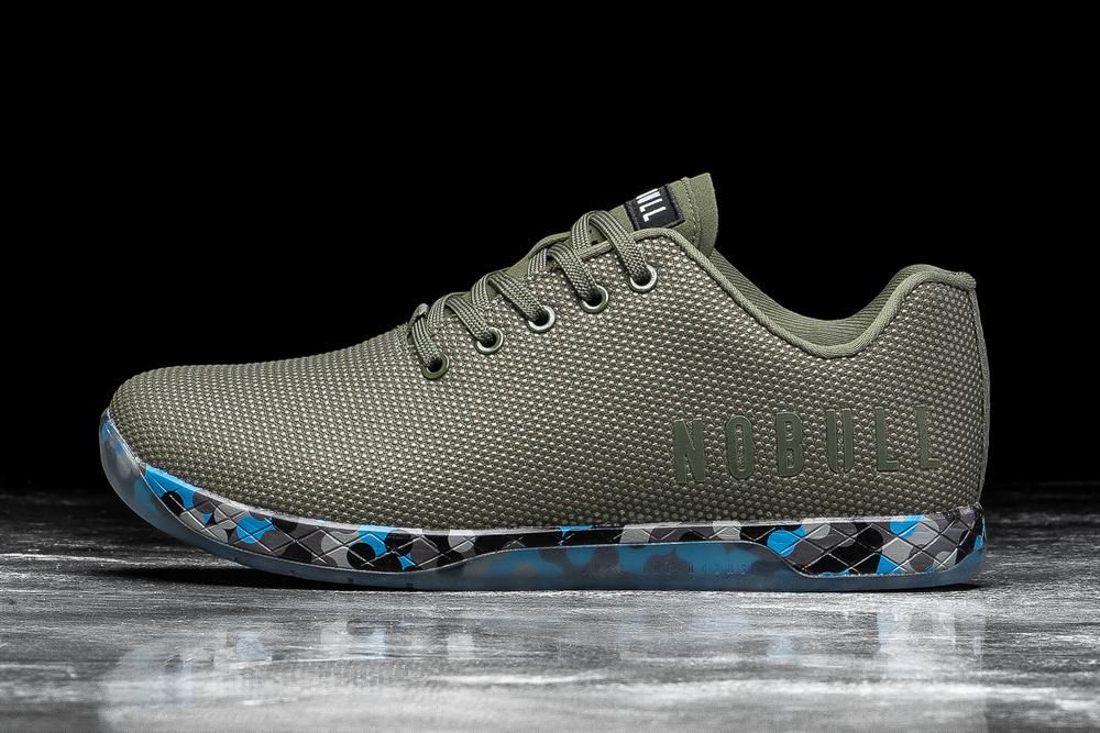 Trainers NOBULL Homme Vert - Chaussures NOBULL Radial Superfabric,France (4385-BXHTI)